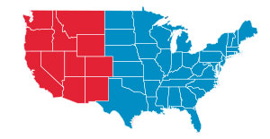 time zone map usa puerto rico